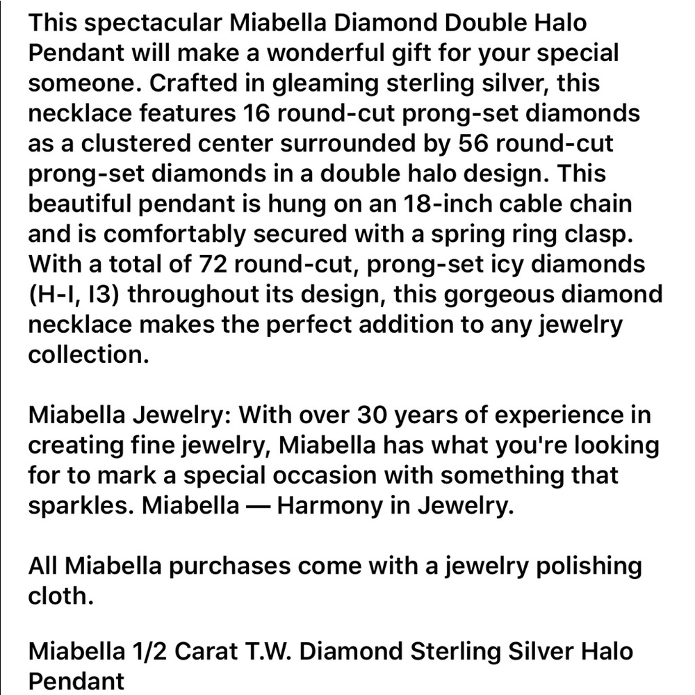 DIAMOND NECKLACE - Picture 6 of 6